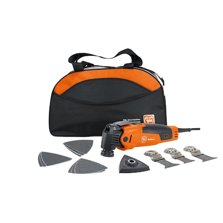 Fein MULTIMASTER MM 500 Start Q Oscillating Multi-Tool Set 72295264090